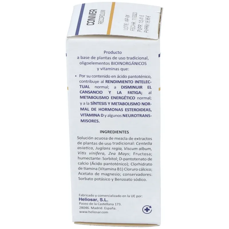 Heliosar coniver recordum gotas 50ml | Farmacia Barata