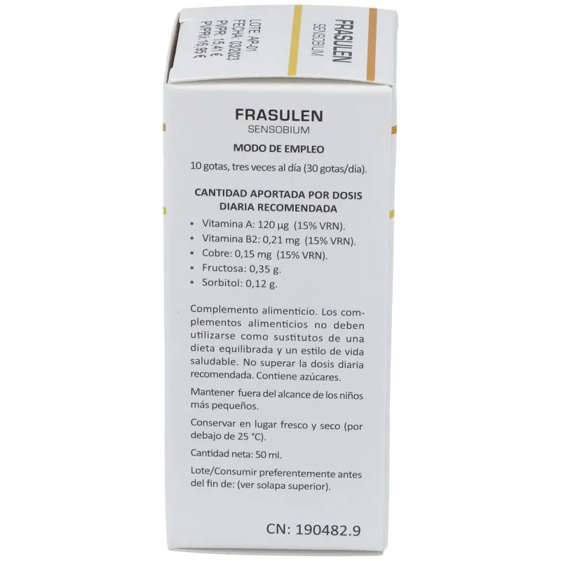 Heliosar frasulen sensobium gotas 50ml | Farmacia Barata