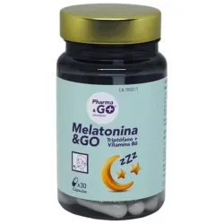 Pharma y go melatonina + triptofano + vit. b6 30caps