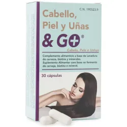 Y go cabello piel uñas 30caps