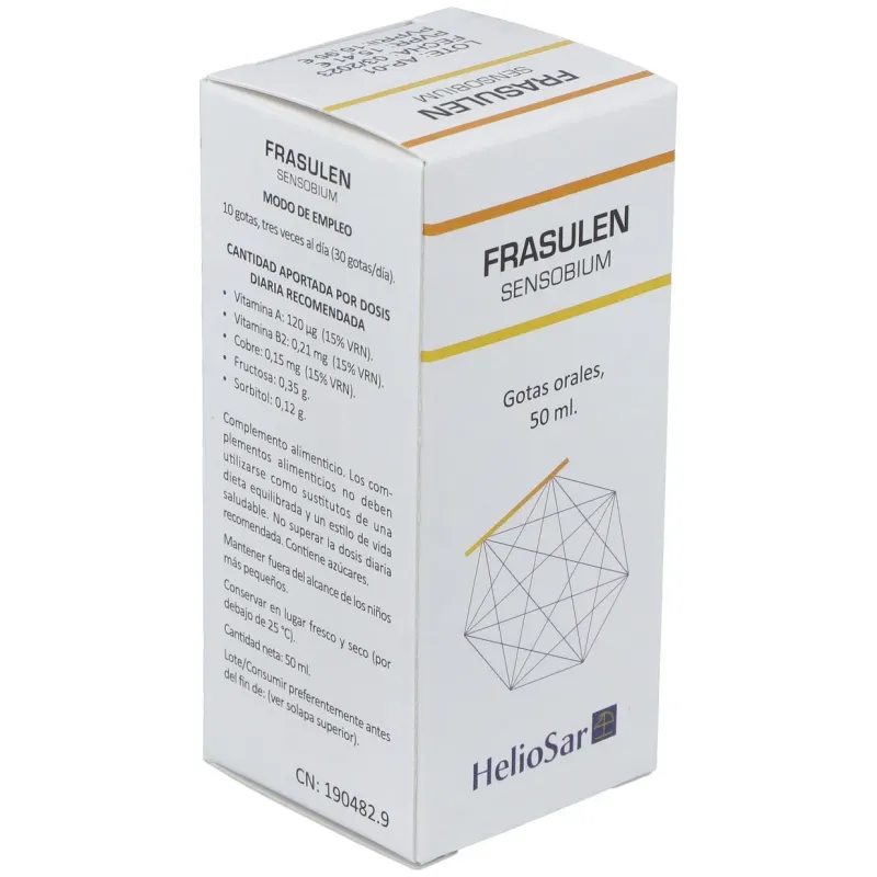 Heliosar frasulen sensobium gotas 50ml | Farmacia Barata