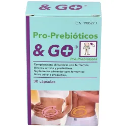 Pharma y go prebiotico/probiotico 30 caps