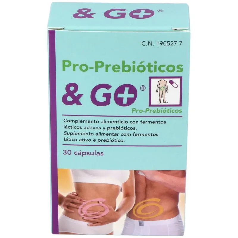 Pharma y go prebiotico/probiotico 30 caps | Farmacia Barata