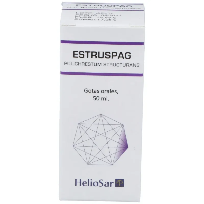 Heliosar estruspag polichrestum structurans solución oral 50ml | Farmacia Barata