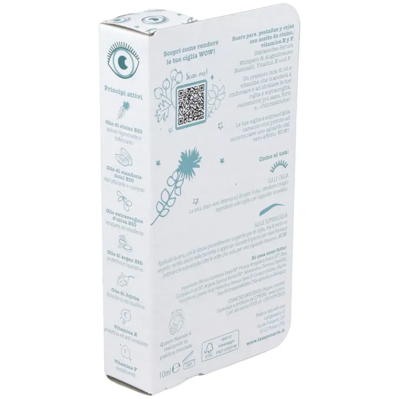 La saponaria sérum wow fortalecedor pestañas y cejas 10ml | Farmacia Barata