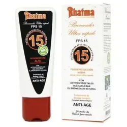 Rhatma bronceador ultra rápido spf15 100ml