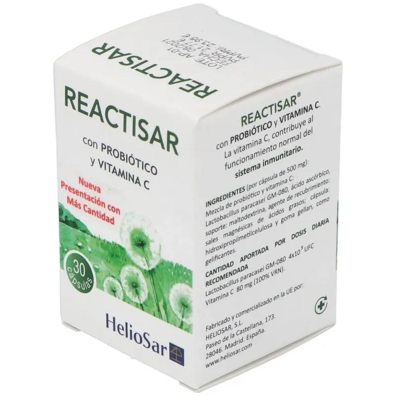 Heliosar reactisar | Farmacia Barata