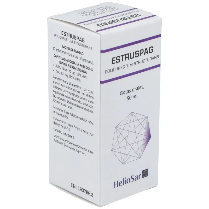Heliosar estruspag polichrestum structurans solución oral 50ml | Farmacia Barata