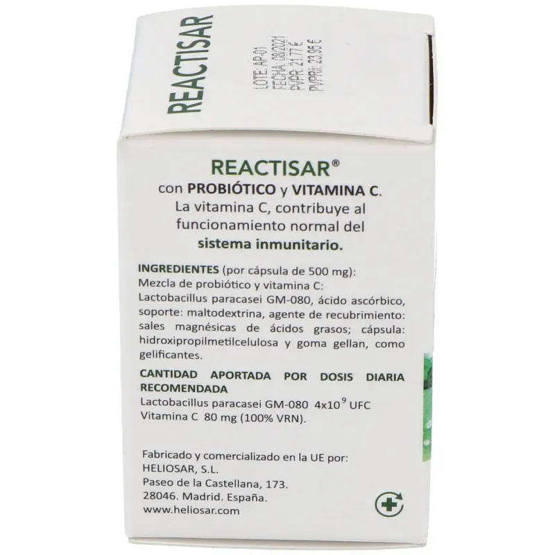 Heliosar reactisar | Farmacia Barata