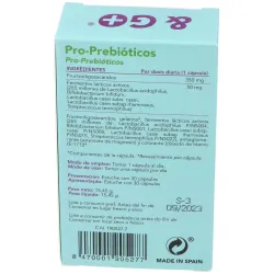 Pharma y go prebiotico/probiotico 30 caps | Farmacia Barata