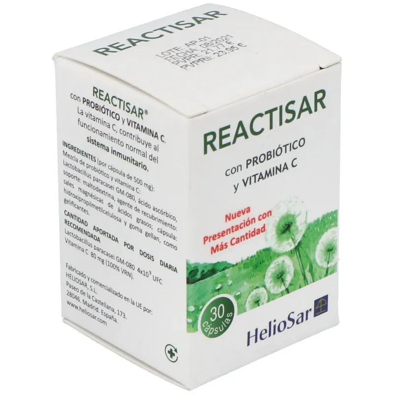 Heliosar reactisar | Farmacia Barata