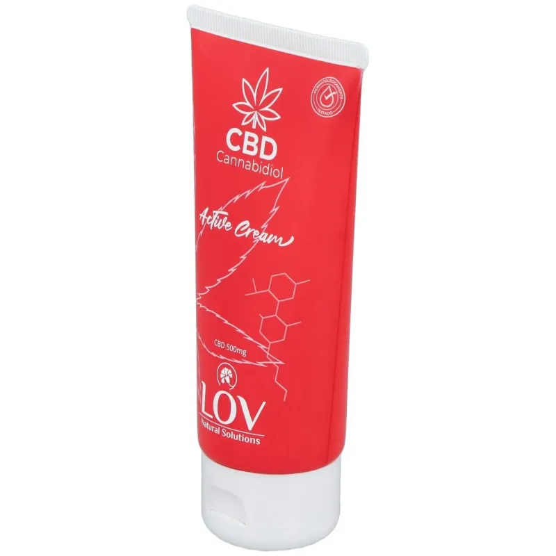 Lov natural solutions active cream cbd 100ml | Farmacia Barata