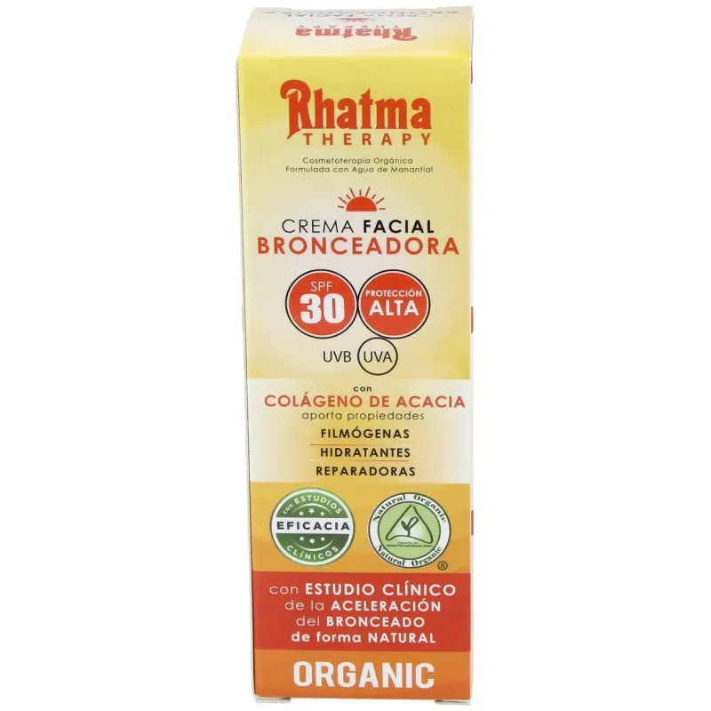 Rhatma crema facial bronceadora spf30 60ml | Farmacia Barata