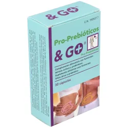 Pharma y go prebiotico/probiotico 30 caps | Farmacia Barata