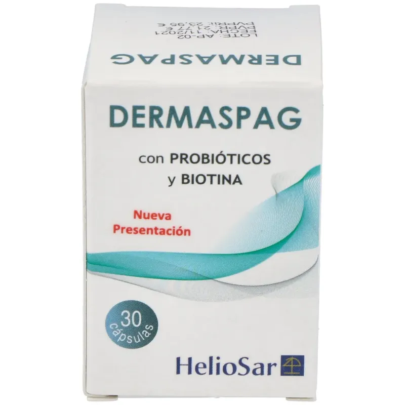 Heliosar dermaspag 30caps | Farmacia Barata