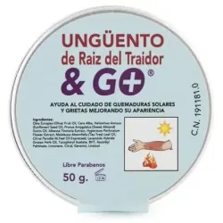 Y go ungüento de raíz del traidor quemaduras 50g