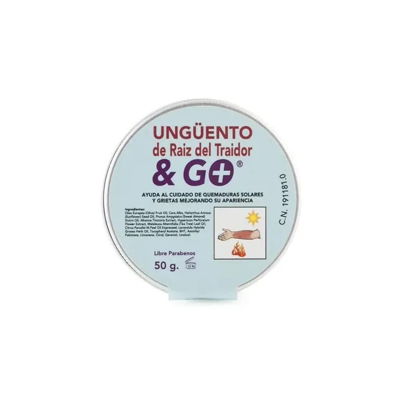 Y go ungüento de raíz del traidor quemaduras 50g | Farmacia Barata
