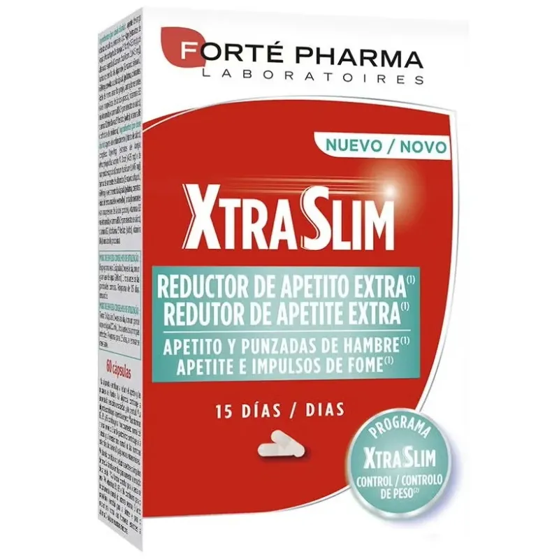Forté pharma xtraslim reductor del apetito 60cáps | Farmacia Barata Forté pharma xtraslim reductor del apetito 60cáps | Farmacia Barata
