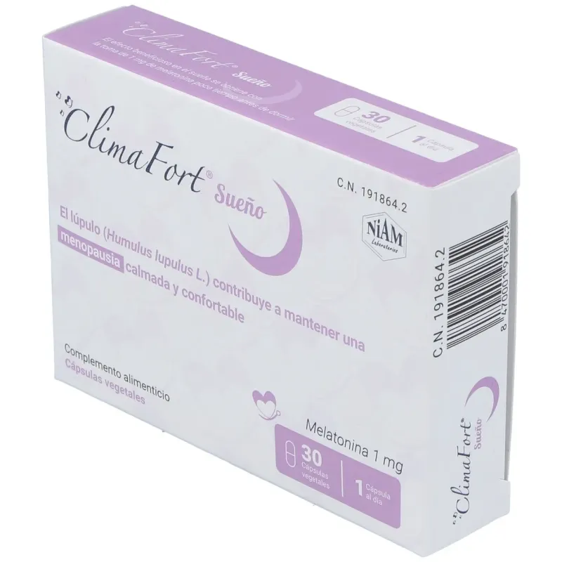 Climafort sueño 30 cápsulas | Farmacia Barata