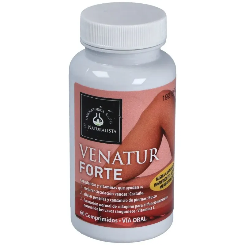 El naturalista venatur forte 60 comp | Farmacia Barata