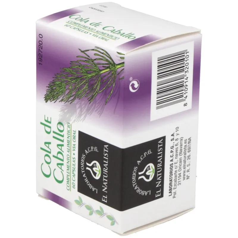 Cola de caballo 60cap. | Farmacia Barata