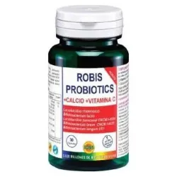 Robis probiotics +calcio+vit. c 30cap.
