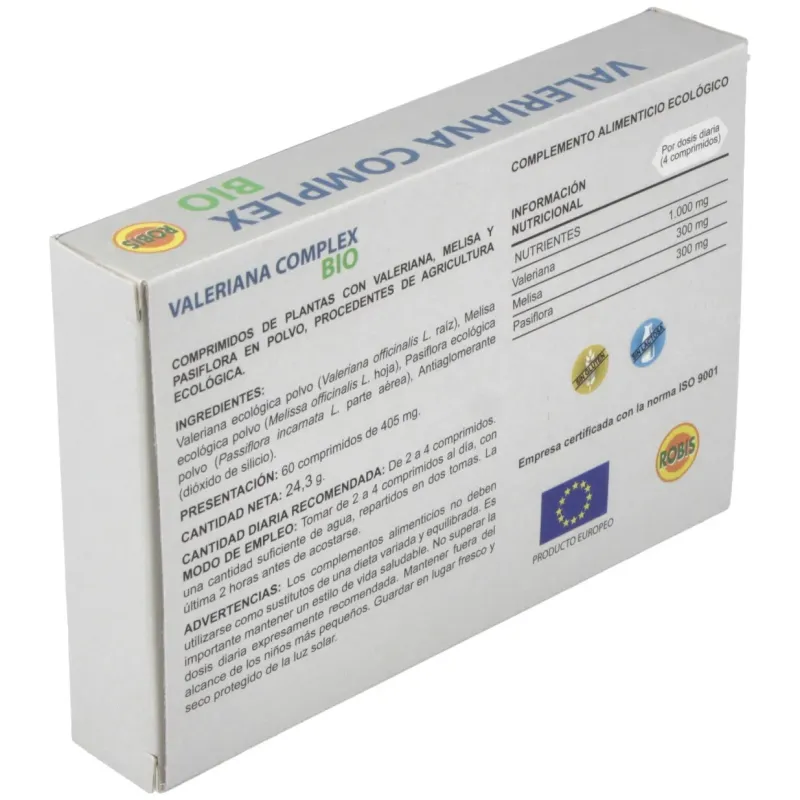 Robis valeriana complex bio 1600mg 60comp | Farmacia Barata Robis valeriana complex bio 1600mg 60comp | Farmacia Barata