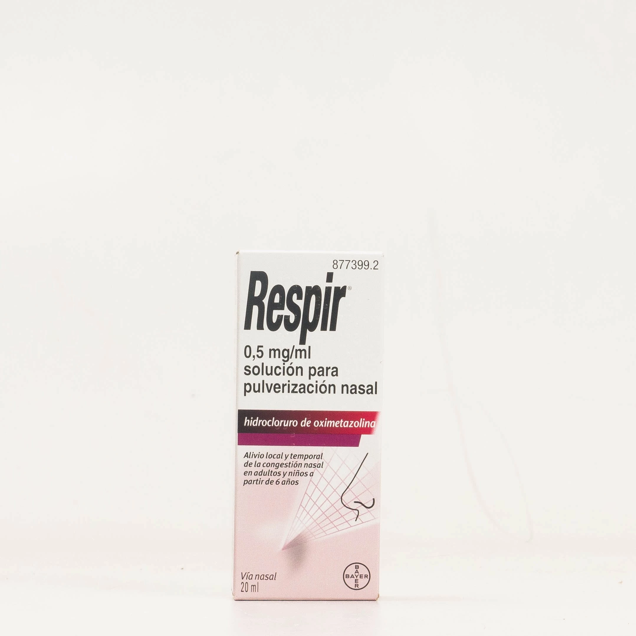 Respir 0,5mg/ml pulverización nasal