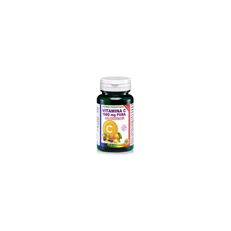 Vitamina c pura 1000mg. 40cap. | Farmacia Barata