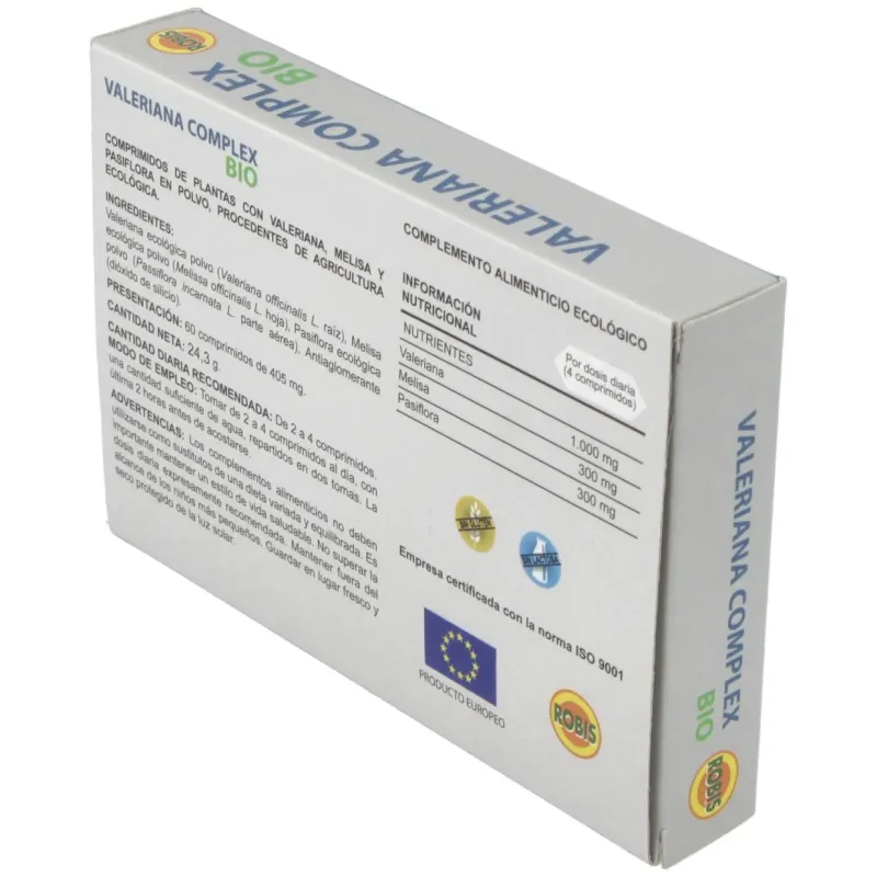 Robis valeriana complex bio 1600mg 60comp | Farmacia Barata Robis valeriana complex bio 1600mg 60comp | Farmacia Barata