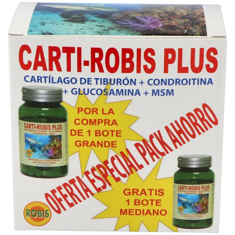 Pack carti robis plus 80+40caps de regalo | Farmacia Barata