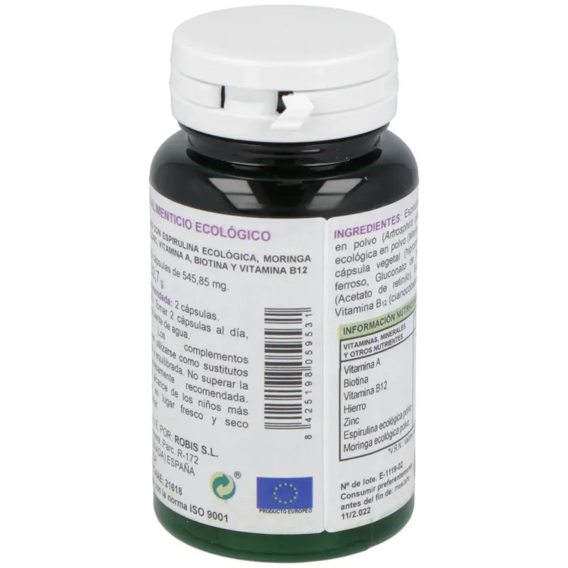 Robis cabello uñas piel bio 60caps | Farmacia Barata Robis cabello uñas piel bio 60caps | Farmacia Barata
