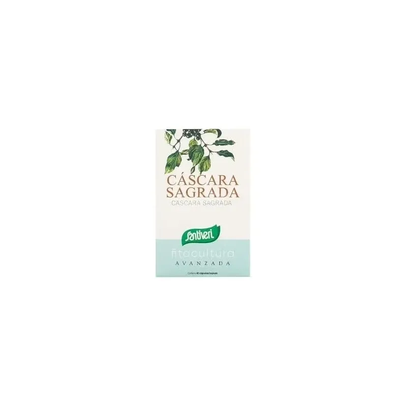 Santiveri cáscara sagrada 40 cápsulas | Farmacia Barata
