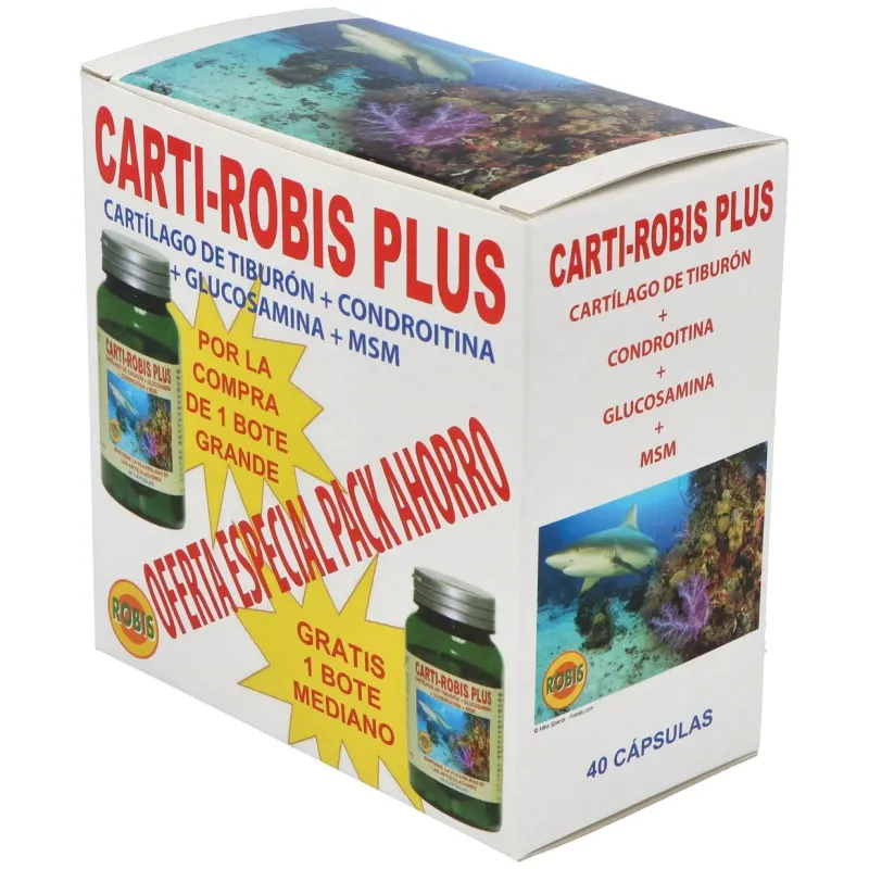 Pack carti robis plus 80+40caps de regalo | Farmacia Barata