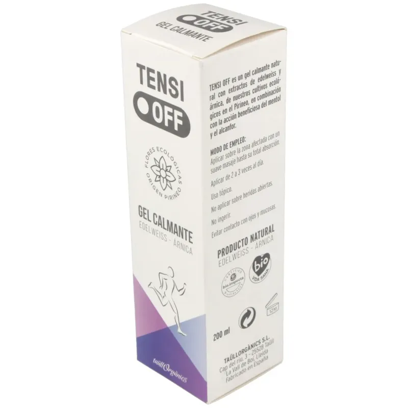 Taullorganics tensi off gel calmante 200ml | Farmacia Barata