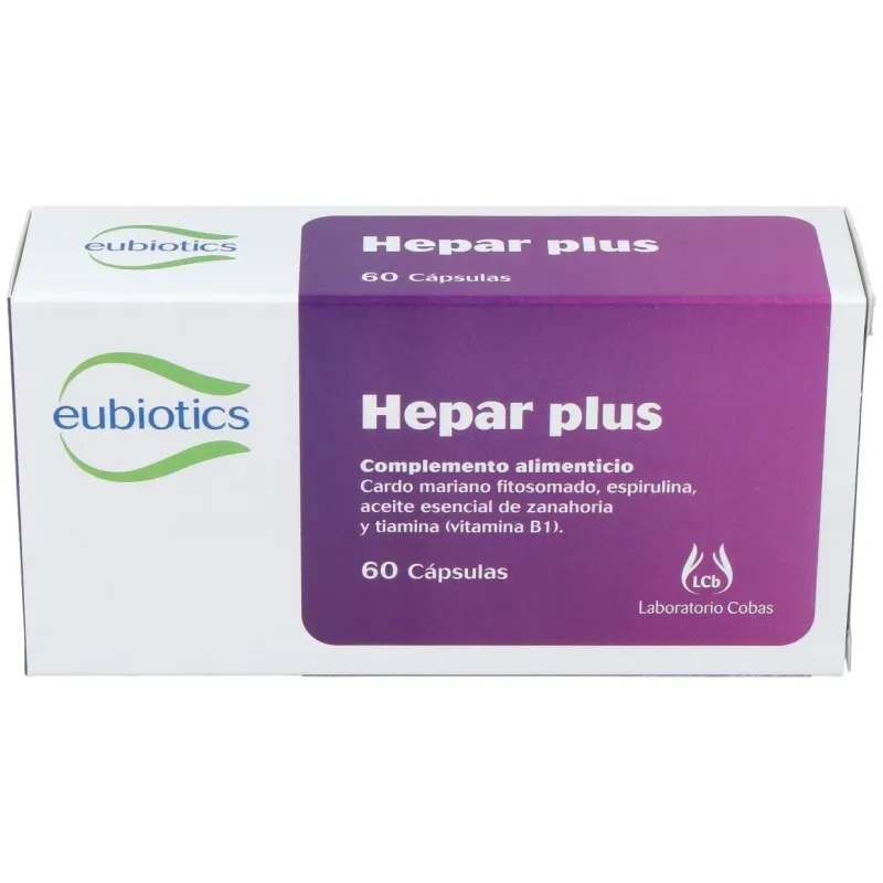 Eubiotics hepar plus 60cap. | Farmacia Barata