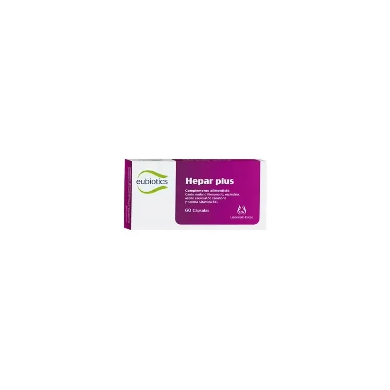 Eubiotics hepar plus 60cap. | Farmacia Barata