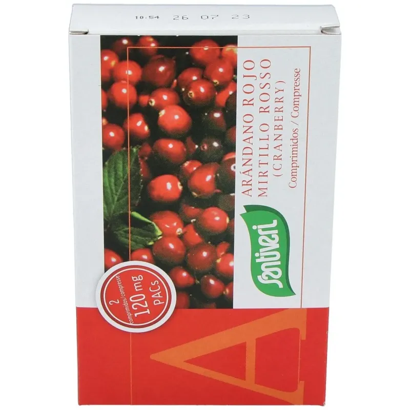 Santiveri arandano rojo 120mg 40comp | Farmacia Barata