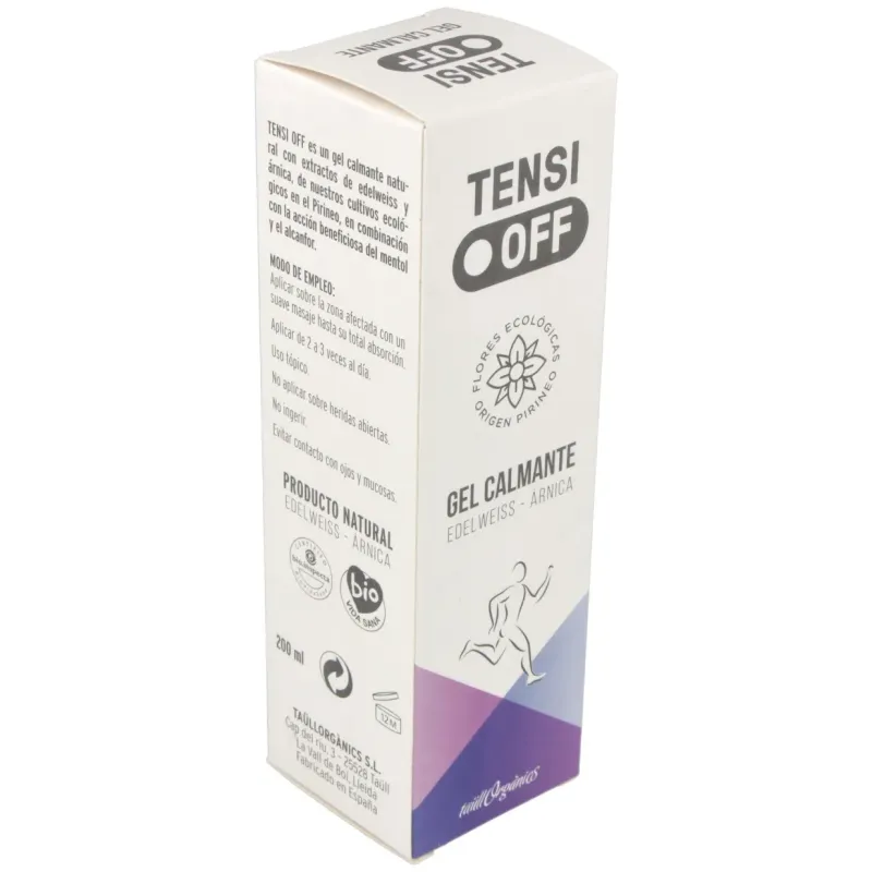 Taullorganics tensi off gel calmante 200ml | Farmacia Barata