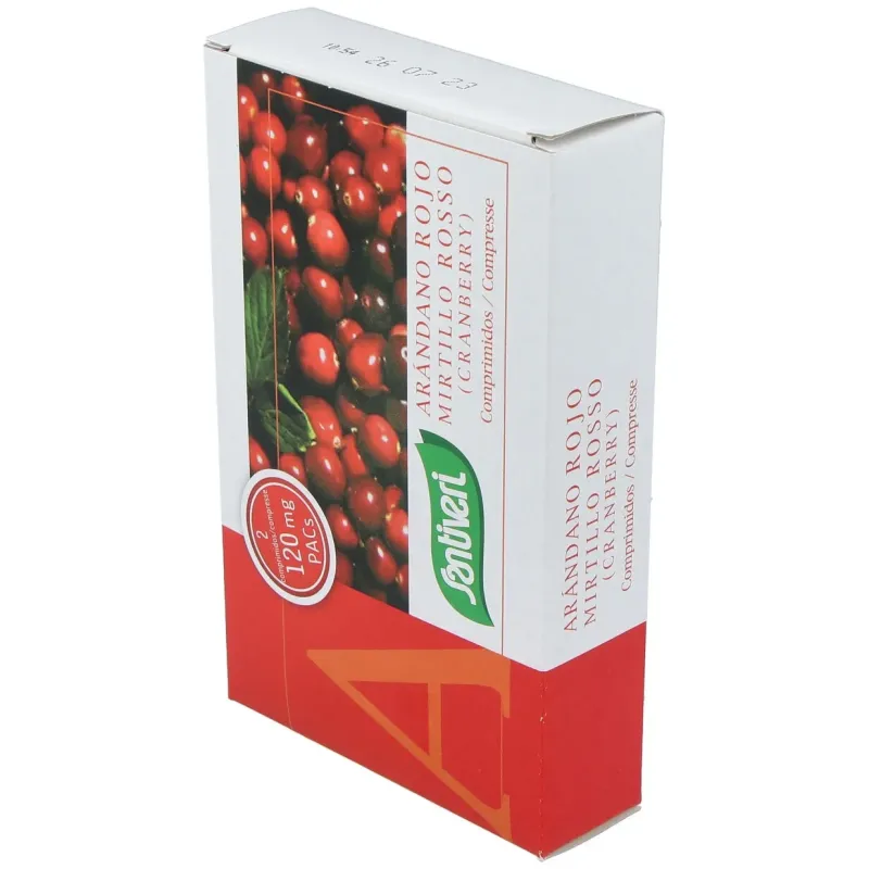 Santiveri arandano rojo 120mg 40comp | Farmacia Barata