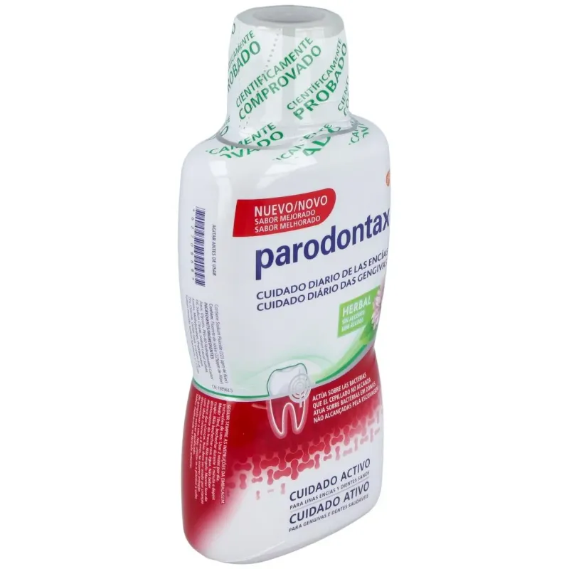 Parodontax herbal diario colutorio 500ml. | Farmacia Barata