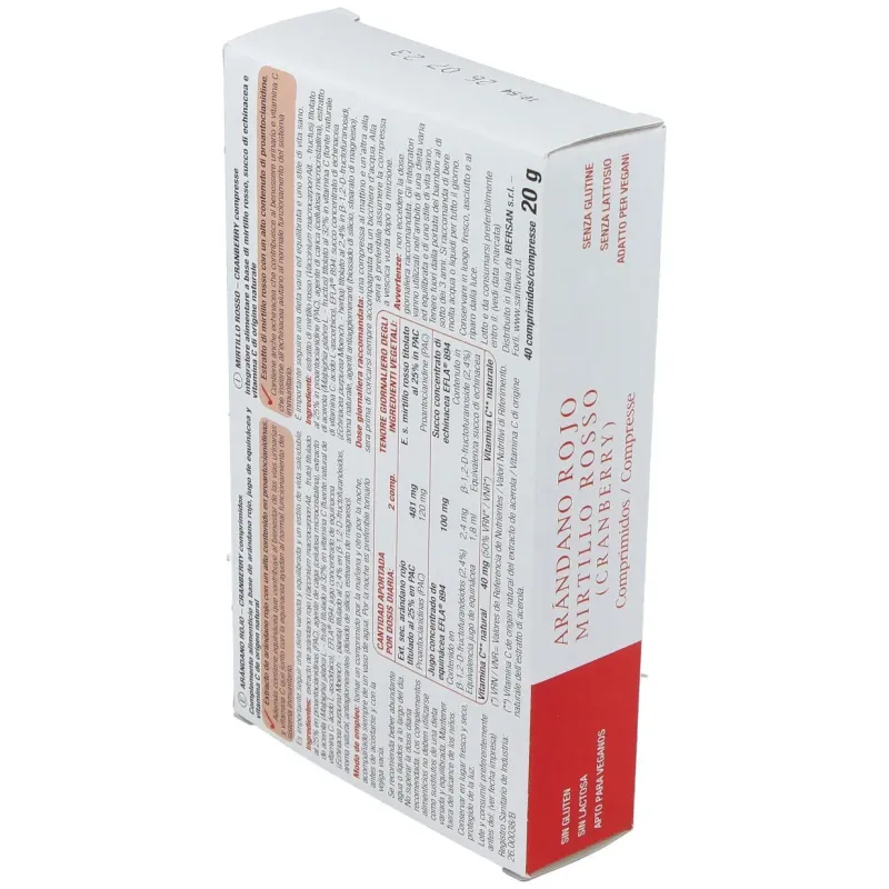 Santiveri arandano rojo 120mg 40comp | Farmacia Barata