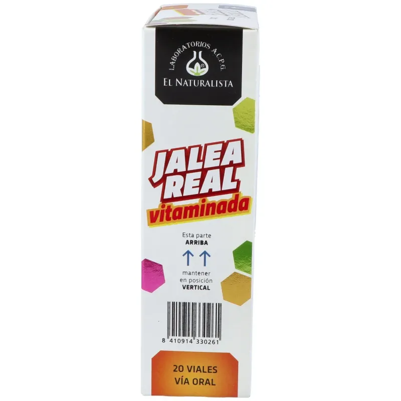 El naturalista jalea real vitaminada 20 ampollas | Farmacia Barata