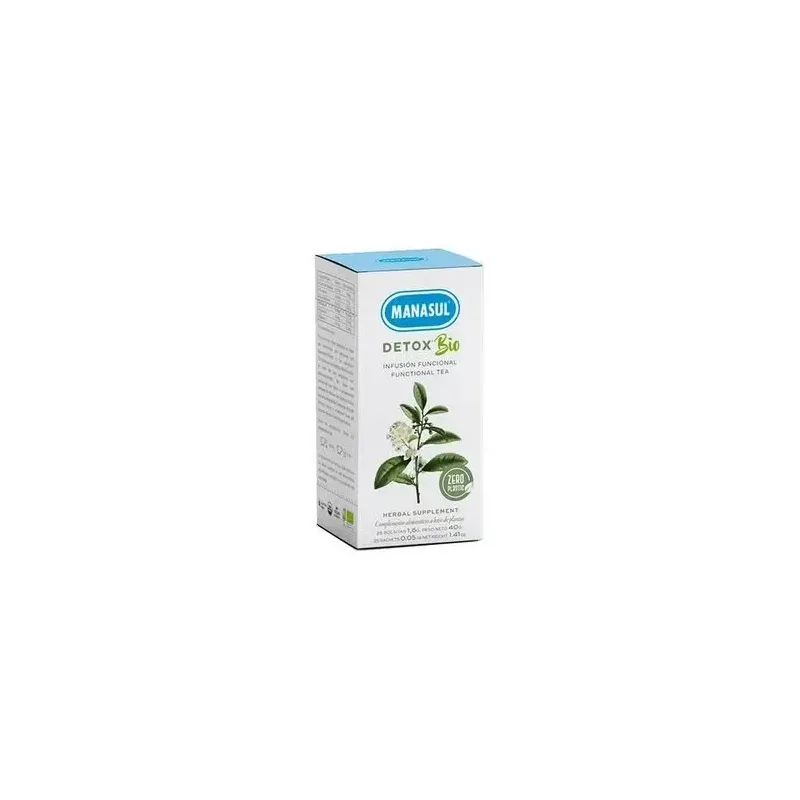 Manasul detox infusion 25bolsitas. bio | Farmacia Barata
