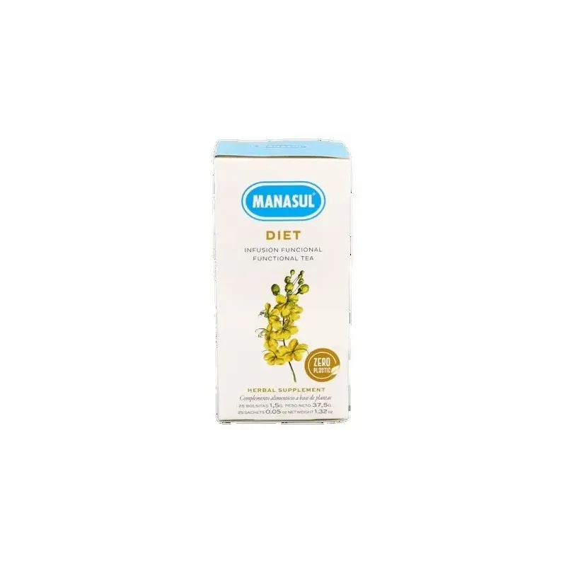 Manasul diet infusion 25bolsitas. | Farmacia Barata