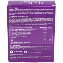 New nordic blue berry eyebright 60comp | Farmacia Barata