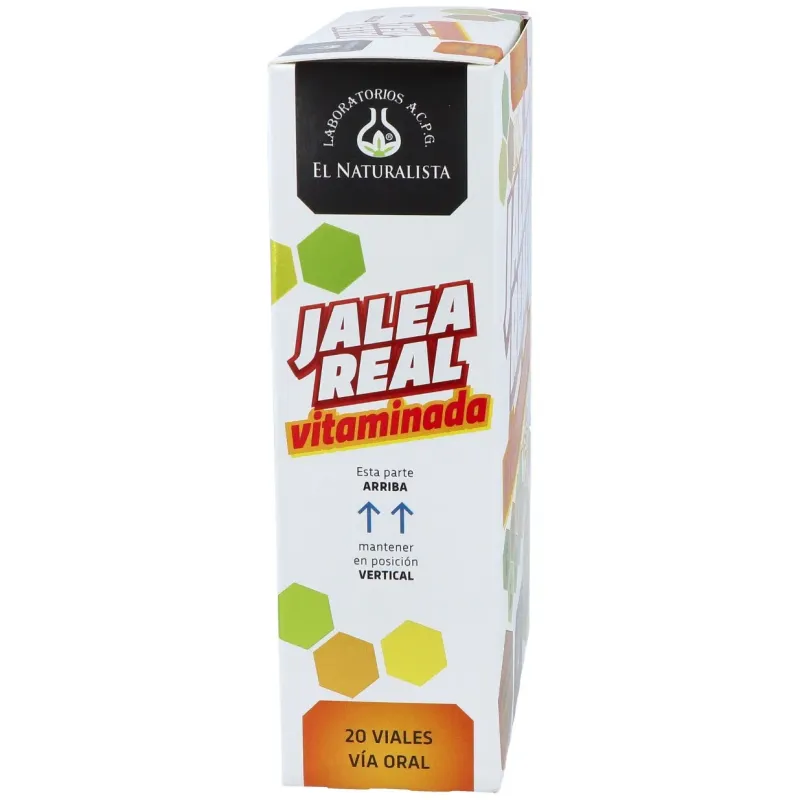 El naturalista jalea real vitaminada 20 ampollas | Farmacia Barata