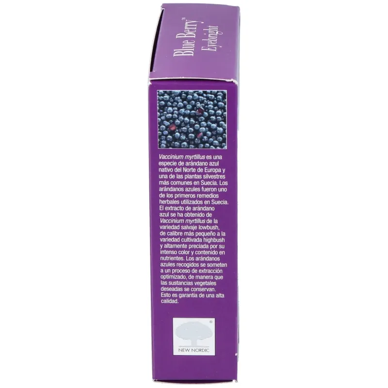 New nordic blue berry eyebright 60comp | Farmacia Barata