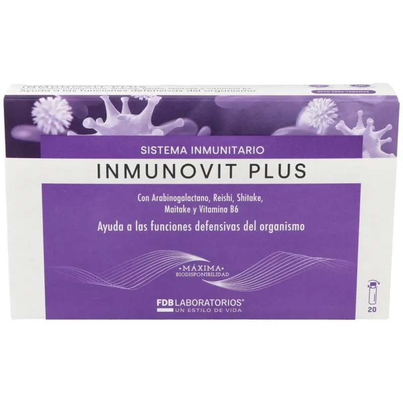 Fdb inmunovit plus 20 ampollas | Farmacia Barata