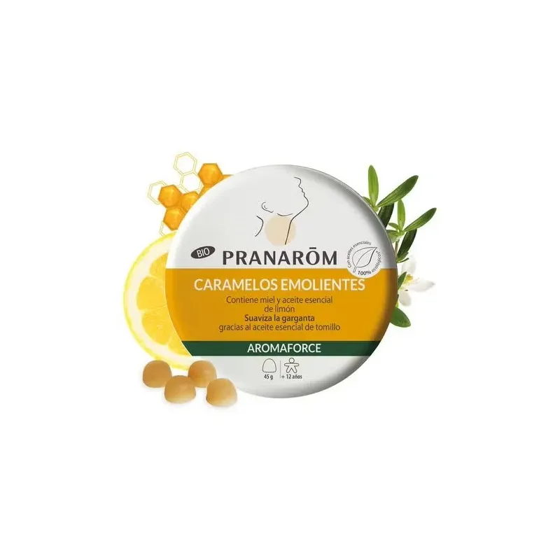 Caramelos emolientes garganta miel-limon 45gr. | Farmacia Barata Caramelos emolientes garganta miel-limon 45gr. | Farmacia Barata